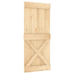 vidaXL Puerta NARVIK madera maciza pino 90x210 cm
