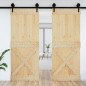 vidaXL Puerta NARVIK madera maciza pino 90x210 cm vidaXL Puerta NARVIK madera maciza pino 90x210 cm