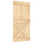 vidaXL Puerta NARVIK madera maciza pino 100x210 cm vidaXL Puerta NARVIK madera maciza pino 100x210 cm