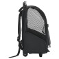 vidaXL Carrito trolley plegable multiusos para mascotas negro vidaXL Carrito trolley plegable multiusos para mascotas negro