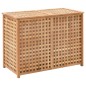 vidaXL Cesto para la ropa sucia madera maciza de nogal 87,5x46x67 cm vidaXL Cesto para la ropa sucia madera maciza de nogal 87,5x46x67 cm