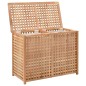 vidaXL Cesto para la ropa sucia madera maciza de nogal 87,5x46x67 cm vidaXL Cesto para la ropa sucia madera maciza de nogal 87,5x46x67 cm
