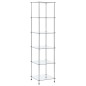 vidaXL Estantería 6 niveles cristal templado transparente 40x40x160 cm vidaXL Estantería 6 niveles cristal templado transparente 40x40x160 cm