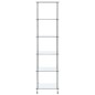 vidaXL Estantería 6 niveles cristal templado transparente 40x40x160 cm vidaXL Estantería 6 niveles cristal templado transparente 40x40x160 cm