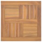 vidaXL Tablero de mesa cuadrado madera maciza de teca 50x50x2,5 cm vidaXL Tablero de mesa cuadrado madera maciza de teca 50x50x2,5 cm