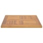 vidaXL Tablero de mesa cuadrado madera maciza de teca 50x50x2,5 cm vidaXL Tablero de mesa cuadrado madera maciza de teca 50x50x2,5 cm