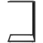 vidaXL Mesa en forma de C ratán sintético negro 40x35x60 cm vidaXL Mesa en forma de C ratán sintético negro 40x35x60 cm