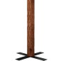 vidaXL Árbol de Navidad estrecho con madera real y nieve 180 cm verde vidaXL Árbol de Navidad estrecho con madera real y nieve 180 cm verde