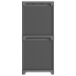 vidaXL Estantería de 4 cubos con cajas de tela gris 69x30x72,5 cm vidaXL Estantería de 4 cubos con cajas de tela gris 69x30x72,5 cm