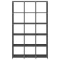 vidaXL Estantería de 15 cubos de tela gris 103x30x175,5 cm vidaXL Estantería de 15 cubos de tela gris 103x30x175,5 cm