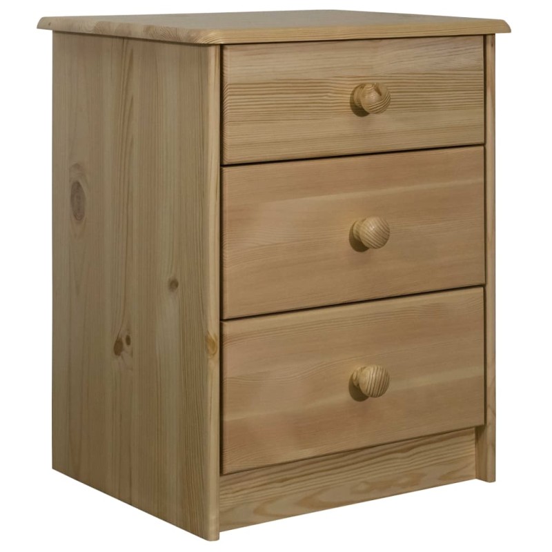 vidaXL Cajonera de madera maciza de pino 43x34x53 cm vidaXL Cajonera de madera maciza de pino 43x34x53 cm