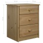 vidaXL Cajonera de madera maciza de pino 43x34x53 cm vidaXL Cajonera de madera maciza de pino 43x34x53 cm