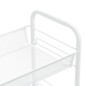 vidaXL Carrito de cocina 5 niveles hierro blanco 46x26x105 cm vidaXL Carrito de cocina 5 niveles hierro blanco 46x26x105 cm