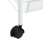 vidaXL Carrito de cocina 5 niveles hierro blanco 46x26x105 cm vidaXL Carrito de cocina 5 niveles hierro blanco 46x26x105 cm