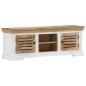 vidaXL Mueble de TV madera maciza de mango 110x30x40 cm