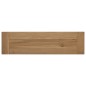 vidaXL Banco de madera maciza de teca 110 cm vidaXL Banco de madera maciza de teca 110 cm