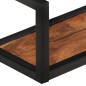 vidaXL Estantes de pared 2 uds madera maciza mango hierro 110x17x17 cm vidaXL Estantes de pared 2 uds madera maciza mango hierro 110x17x17 cm