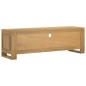 vidaXL Mueble de TV madera maciza de teca 110x30x35 cm