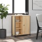 vidaXL Aparador de madera de ingeniería roble Sonoma 70x30x80 cm