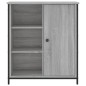 vidaXL Aparador de madera de ingeniería gris Sonoma 70x30x80 cm vidaXL Aparador de madera de ingeniería gris Sonoma 70x30x80 cm