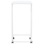 vidaXL Mesa auxiliar con ruedas contrachapado blanco 40x30x63,5 cm vidaXL Mesa auxiliar con ruedas contrachapado blanco 40x30x63,5 cm