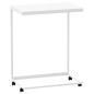 vidaXL Mesa auxiliar con ruedas de contrachapado blanco 55x35x70 cm vidaXL Mesa auxiliar con ruedas de contrachapado blanco 55x35x70 cm