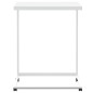 vidaXL Mesa auxiliar con ruedas de contrachapado blanco 55x35x70 cm vidaXL Mesa auxiliar con ruedas de contrachapado blanco 55x35x70 cm