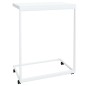 vidaXL Mesa auxiliar con ruedas de contrachapado blanco 55x35x70 cm vidaXL Mesa auxiliar con ruedas de contrachapado blanco 55x35x70 cm