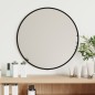vidaXL Espejo de pared redondo negro Ø 40 cm vidaXL Espejo de pared redondo negro Ø 40 cm