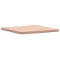 vidaXL Tablero de mesa cuadrado de madera maciza de haya 50x50x2,5 cm