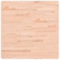 vidaXL Tablero de mesa cuadrado de madera maciza de haya 70x70x2,5 cm vidaXL Tablero de mesa cuadrado de madera maciza de haya 70x70x2,5 cm