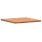 vidaXL Tablero de mesa cuadrado de madera maciza de haya 60x60x2,5 cm