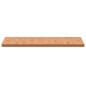 vidaXL Tablero de mesa cuadrado de madera maciza de haya 80x80x2,5 cm