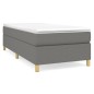vidaXL Estructura de cama box spring tela gris oscuro 90x200 cm vidaXL Estructura de cama box spring tela gris oscuro 90x200 cm