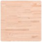 vidaXL Tablero de mesa cuadrado de madera maciza de haya 60x60x4 cm vidaXL Tablero de mesa cuadrado de madera maciza de haya 60x60x4 cm