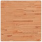 vidaXL Tablero de mesa cuadrado de madera maciza de haya 70x70x4 cm vidaXL Tablero de mesa cuadrado de madera maciza de haya 70x70x4 cm