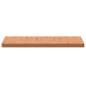 vidaXL Tablero de mesa cuadrado de madera maciza de haya 90x90x4 cm