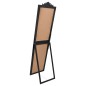 vidaXL Espejo de pie negro 45x180 cm vidaXL Espejo de pie negro 45x180 cm