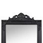vidaXL Espejo de pie negro 45x180 cm vidaXL Espejo de pie negro 45x180 cm