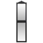 vidaXL Espejo de pie negro 50x200 cm vidaXL Espejo de pie negro 50x200 cm
