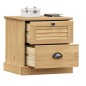 vidaXL Mesita de noche VIGO madera maciza de pino 42x35x40 cm vidaXL Mesita de noche VIGO madera maciza de pino 42x35x40 cm