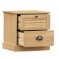 vidaXL Mesita de noche VIGO madera maciza de pino 42x35x40 cm vidaXL Mesita de noche VIGO madera maciza de pino 42x35x40 cm