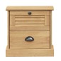 vidaXL Mesita de noche VIGO madera maciza de pino 42x35x40 cm vidaXL Mesita de noche VIGO madera maciza de pino 42x35x40 cm