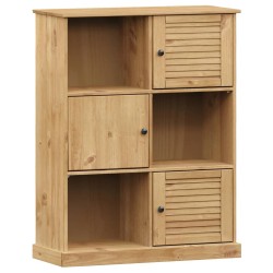 vidaXL Librería VIGO madera maciza de pino 90x35x114,5 cm