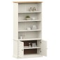 vidaXL Librería VIGO madera maciza de pino blanco 85x35x170 cm vidaXL Librería VIGO madera maciza de pino blanco 85x35x170 cm