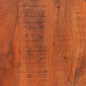 vidaXL Mesa de centro de madera maciza de mango rugosa Ø 52x30 cm vidaXL Mesa de centro de madera maciza de mango rugosa Ø 52x30 cm