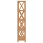 vidaXL Estantería de 5 niveles madera maciza de roble 80x30x146 cm vidaXL Estantería de 5 niveles madera maciza de roble 80x30x146 cm