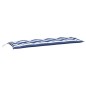 vidaXL Cojín banco jardín tela Oxford a rayas azul y blanco 150x50x7cm vidaXL Cojín banco jardín tela Oxford a rayas azul y blanco 150x50x7cm