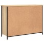 vidaXL Aparador de madera de ingeniería roble Sonoma 100x35x75 cm vidaXL Aparador de madera de ingeniería roble Sonoma 100x35x75 cm