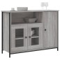 vidaXL Aparador madera de ingeniería gris Sonoma 100x35x75 cm vidaXL Aparador madera de ingeniería gris Sonoma 100x35x75 cm